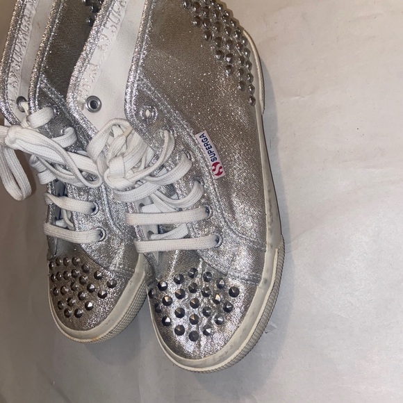 Silver studded superga - Picture 4 of 5